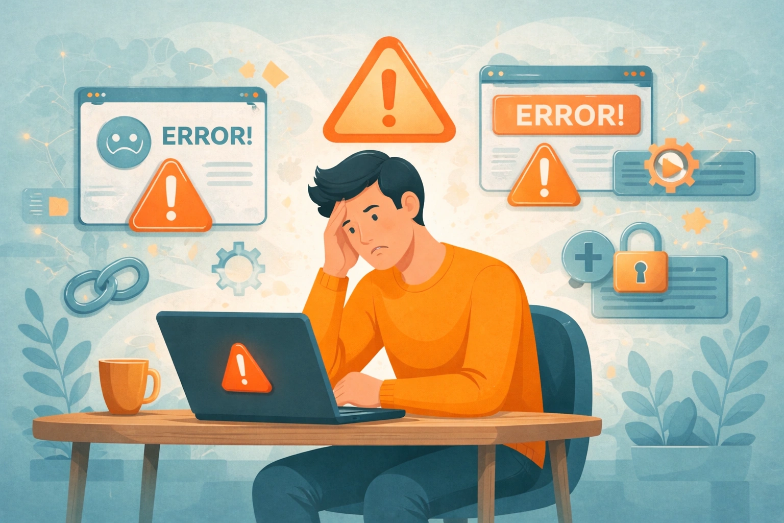 Błędy w domenie i hostingu – co psuje SEO strony psychologa